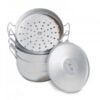 Dumpling steamer 13L (Mantovarka) with 2 levels, Мантоварка 2 ряда