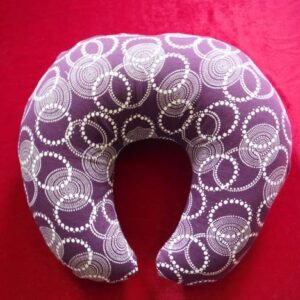 Roll filled with buckwheat husk, size: 12'*14'(35*30cm) with a cotton pillowcase