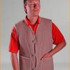Size: 3XL(62-64Rus). Universal Vest made of Kazakhstan camel wool for men and women (Bezrukavka).