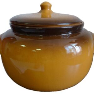 2.7L ''NovaRusa'' Ceramic Clay baker pot. Size:H18cm,D23cm.