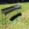 Mangal for Barbecue (Charcoal Barbecue Grill ) Can be used for 12 to 22  skewers, No skewers including. brand "Kukmara"