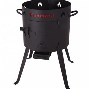 (15L) Uchag for 15L-22L kazan Utschak Halterung for kasan. Очаг для казана. Dimensions: D:45.5cm, H:40.5cm.Thickness: 2mm