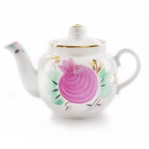 Dulevo porcelain Teapot 350mL ''Agashka'', hand-painted*