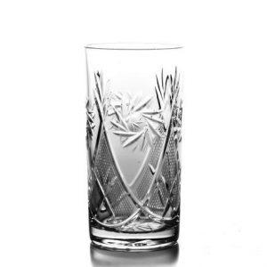 set of 6 pc Pinwheel Crystal Old Fashion Pinwheel glasses, 330gr,made ...