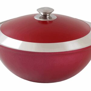 4,5L Uzbek kazan for pilaf  with Modern еxternal decorative coating.