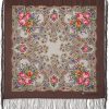 ''Maria the Mistress''Pavlovo posad Wool shawl Size 89 by 89cm....