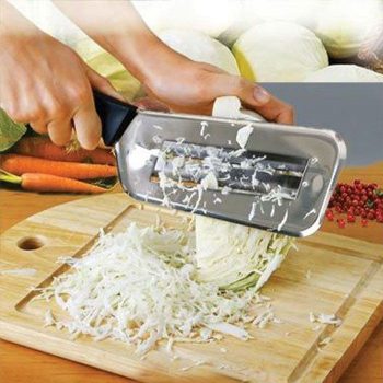 Knife for Shredding Cabbage with  handle. Cabbage slicer, Chopper, Shredder. Нож для Шинковки Капусты