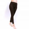 Leggings from sheep's wool, Size: L-XL-XXL(52-58) for Men and Women. BLACK