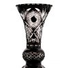 Antique purple Classic Hand cut crystal vase 27cm. Brand "Gus Crystal"