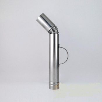 Pipe for coal samovar, material: metall.