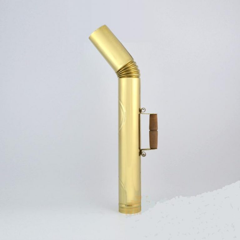 Pipe for coal samovar, material Brass. Sold only with a 7 liter Brass coal samovar.