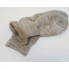 Terry socks made from Camel wool and Copper thread