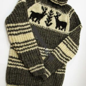 Sweater made of 100% sheep wool, handmade, Available sizes: XL: XXL: XXXL: XXXXL