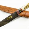 26-28cm Uzbek Pchak Pchok Pichok knife Roe Deer horn handle hand made.
