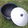 100% Cast Iron Kazan, Wok (Казан) for pilaf(plov) 16L. made in Uzbekistan, Namangan