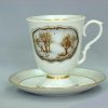 Dulevo porcelain. Mug and Saucer "Early spring", capacity 600 ml. Directly from the manufacturer.*