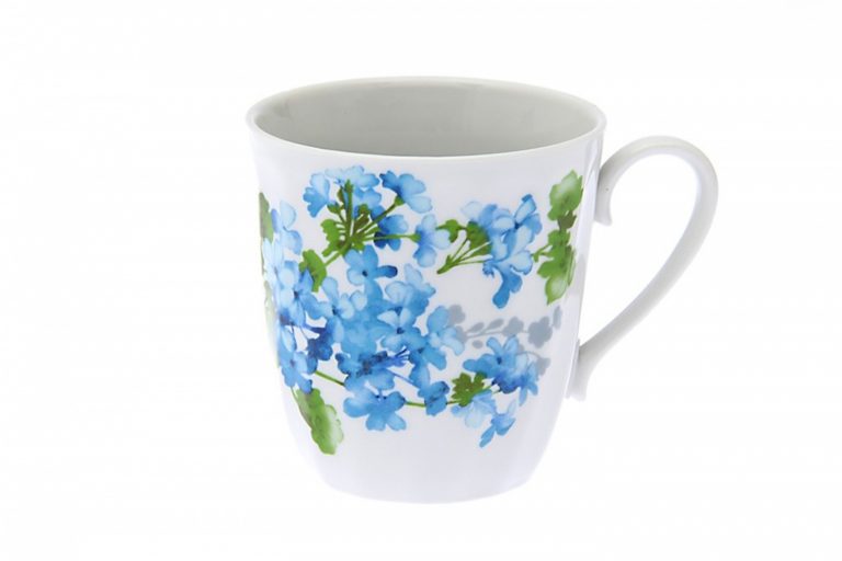 Mug 350g "Blue geranium" of the Famous Dulevo plant.*