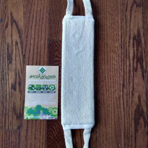Sponge natural for bath made, Cotton/Cotton "Mojdodyr". Very soft material.