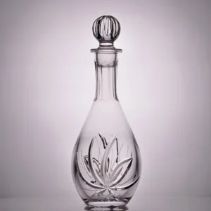 Crystal Decanter 500 ml, Hand-Cut, Made in Belarus