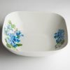 Salad bowl 1400ml Pattern "Blue geranium" from Dulevo porcelain factory*