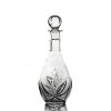 Crystal Decanter for Vodka Whiskey Scotch.  Hand Made, Volume 500gr. (H: 28cm,D:11cm)*