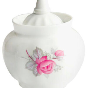 Dulevo Sugar Bowl Pattern "Wild Rose" 25 oz(500ml)*
