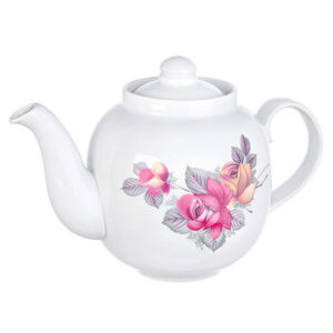 Teapot 350 ml ''Rose'' from Dulevo brand name porcelain factory