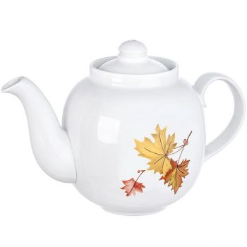 Teapot 1400 ml ''Maple'' from Dulevo brand name porcelain factory*