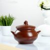 950gr "Silk" Ceramic cookware pot ( Горшки  керамические). H:14cm, D:15cm. High Quality