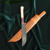Uzbek National Knife Pchak Sharhon, bone handle. Пчак Шархон, рукоять из кости. Blade: 11.5cm, full length: 21.5cm*