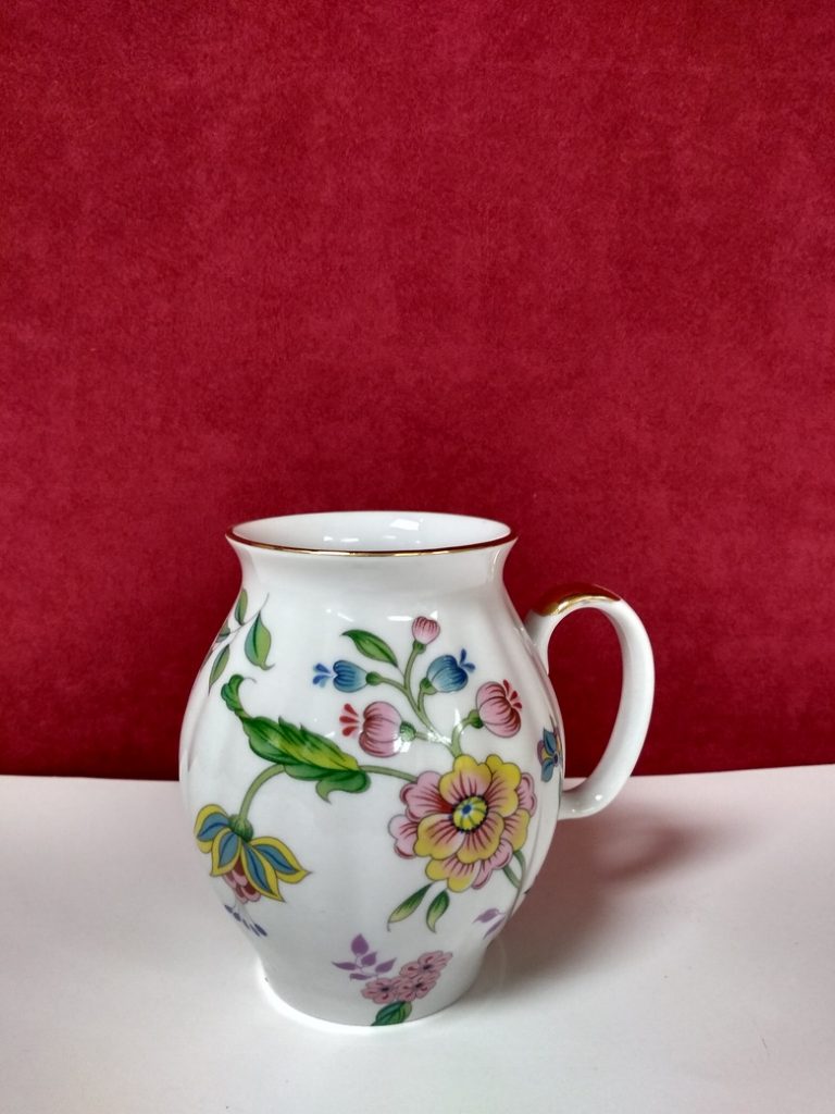 Dulevo Milk pot. "Flowers"  12.6oz (375ml)*