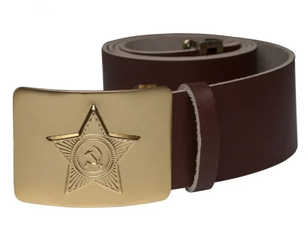 size:5. Ремень солдатский. СССР (Советская Армия). Soldier's belt. USSR (Soviet Army).