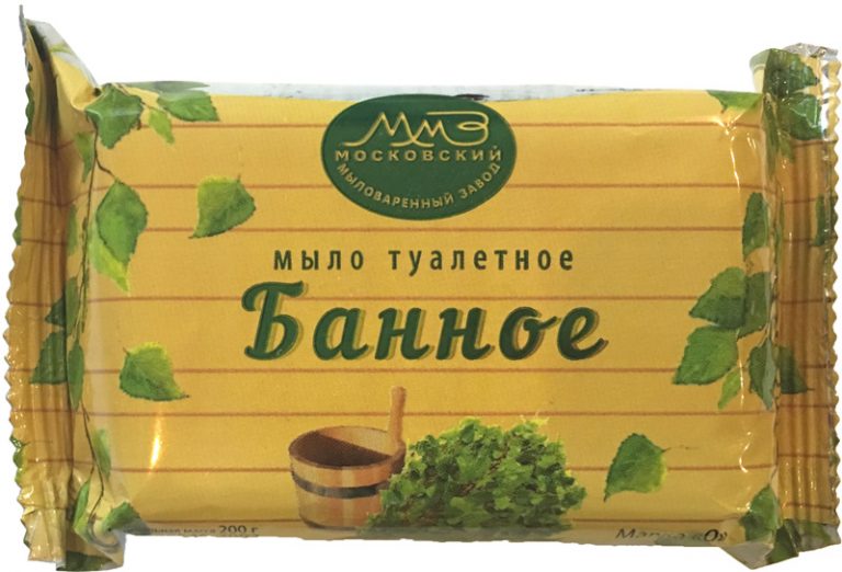 Toilet soap "Bath" мыло Tualetnoe, 200g