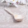 Wooden spoon, Handmade, unpainted. Size: 3 cm × 5.7 cm × 18 cm