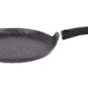 Kukmara Marble Pancake Pan with Removable Handle - Non-Stick, Oven-Safe