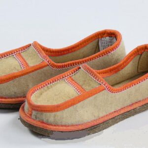size: 6(36rus). Slippers made of 100% natural Sheep wool with rubber-soled^