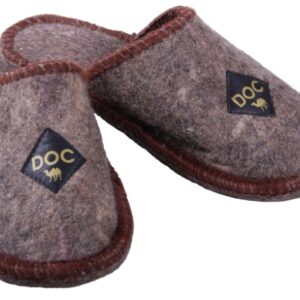 size: 7(37). Slippers made of 100% natural Camel wool with woolen soles.^
