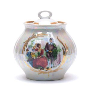 Dulevo Sugar Bowl Pattern "Madona" 25 oz(750ml). brand name Dulevo*