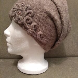 2022 fashion female hat, beret. 60% of wool. Double knit.^