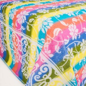 Double. size:150*208cm(59*78.7')"Aster" Terry Bed Sheet. made in Belarus.