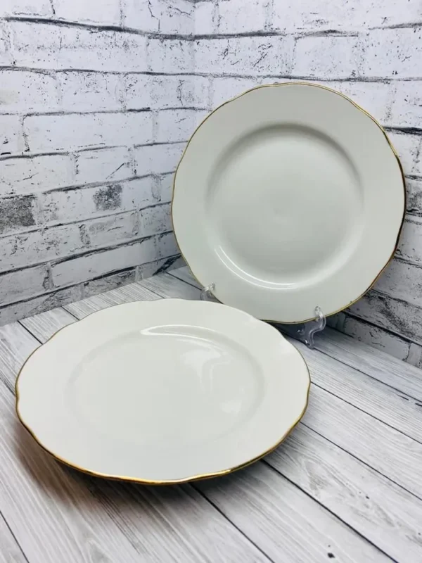 Tea Saucer “White Swan” Ø175 mm – Dulevo Porcelain Factory