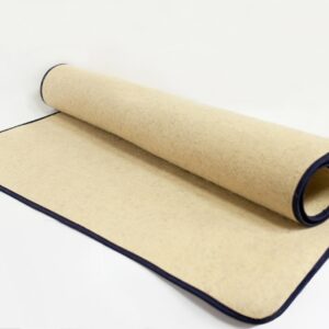 size: 46 * 40cm. Fine wool felt sauna mat. brand''Borskaya factory"