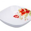 Salad bowl, Piala d:1040ml Patterns "Alpine flowers " Dulevo porcelain, Moscow. Microwave and Dishwasher safe*