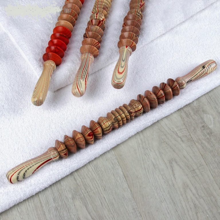 buy in Canada Roller Massager, Wooden Rolling Pin Massager "Warm-up rolling pin" massager, wooden, size: 47 х 4 х 4 cm