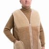 3LX+(58-60 rus). Universal Vest made of Kazakhstan Lamb wool for men and women (Bezrukavka).