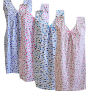 size:L(50rus). Nightgown Sleeveless,100% Cotton Knitwear. Colors in Assortment.
