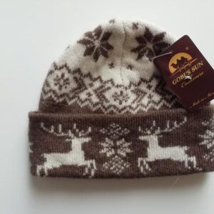 Caps, Hat knitted from Mongolia, cashmere.*