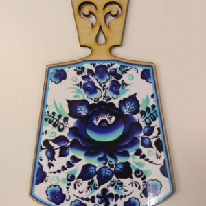 Gift. Decorative wooden plate. size: 27*16cm*