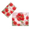 Greeting  Cards "Happy Birthday", butterfly on a peony, size:18,7 х 12,2 х 0,2 cm.*