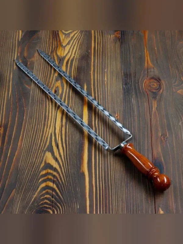 55cm+25cm handle Skewer Fork Canada.Best handmade handles are made of beech. Thickness 3mm, Width 12mm